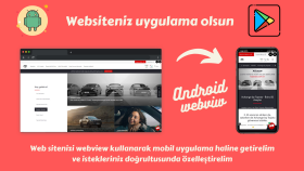 sitenizi android mobil uygulamaya (Webview) dönüştürebilirim