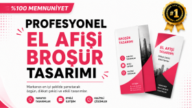 dikkat çeken el ilanı, broşür ve afiş tasarımları yaparım