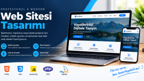 modern ve mobil uyumlu web siteleri geliştiriyorum