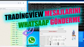 Tradingview-pinescript alarmınızı whatsaap'a gönderebilirim