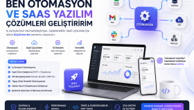 otomasyon ve SaaS yazılım çözümleri geliştiririm