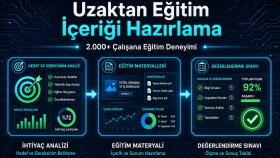 uzaktan eğitim içeriği hazırlarım