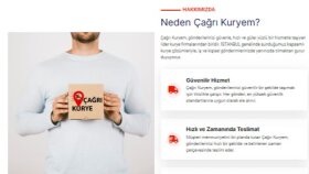 kurye web sitesi görüntüleri