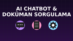 AI chatbot / doküman sorgulama sistemi entegre ederim