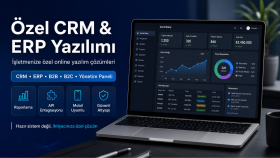 ihtiyacınıza özel online yazılım geliştirebilirim