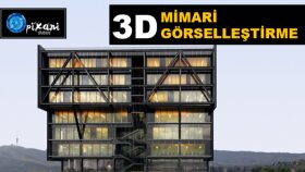 3D Mimari Görselleştirme ve Render hizmeti verebilirim