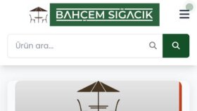 Bahçem Sığacık Online Satış Mağazası Web Yazılımı
