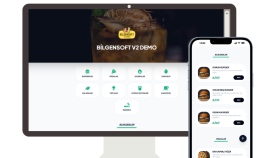 QR Menü 2 Seçenek Siparişli ve Sadece Görselli