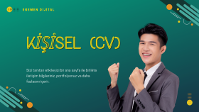 kişisel (CV) sitenizi yapabilirim