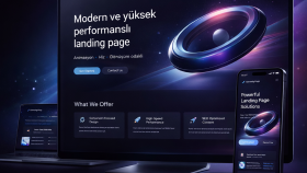 kullanıcıyı müşteriye çeviren landing page kodluyorum