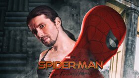Harun Can Ve Spider-Man Konsept poster