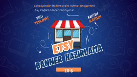 etsy için banner hazırlarım