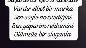 Uzman olduğum her konuda yaratıcı sloganlar yazarim