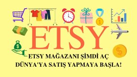 ETSY'de mağazanızı açıp satışa hazır olarak teslim ederim