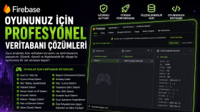 oyununuzu kusursuz bir veritabanıyla güçlendirebilirim