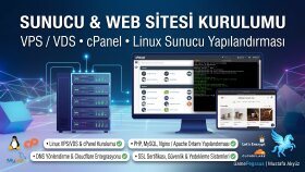 Linux Sunucu (VPS/VDS), cPanel & Web Sitesi Kurulumu