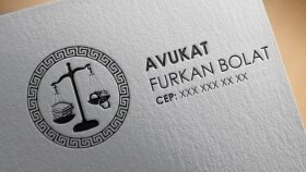 Avukat Kartvizit ve logo