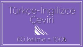 Türkçe-İngilizce Çeviri
