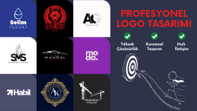 hayalinizdeki profesyonel logoyu tasarlayabilirim