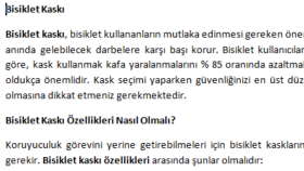 Bisiklet Kaskı 