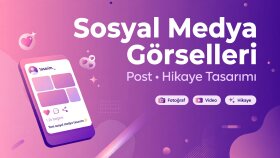 sosyal medya gönderi görselleri hazırlarım