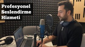 seslendirme yapıyorum