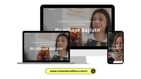 Romesta Coffee Co web sitesi