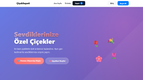 Çiçekçi Web Sitesi (React)