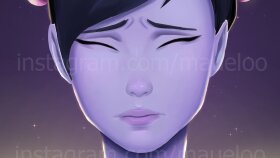 yarı-gerçekçi veya stilize dijital portreler çiziyorum