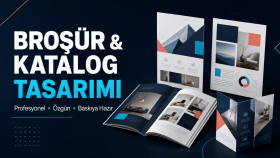 markanıza özel profesyonel broşür ve katalog tasarlıyorum