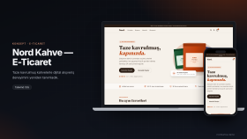 Konsept: Nord Kahve — E‑Ticaret
