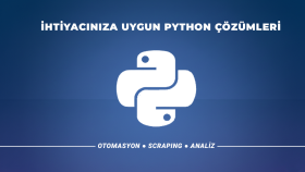 ihtiyacınıza özel python scripti yapıyorum