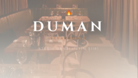 Duman Steakhouse - Glassmorphism Dijital Menü Tasarımı