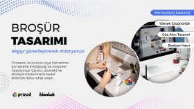 profesyonel broşür tasarımlarıyla fark yaratırım
