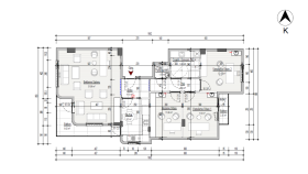 Mimari Proje Çizimi (Plan + Kesit + Görünüş)