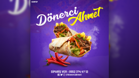 Yemek Reklam Afişi (Food Advertising Poster) - 3