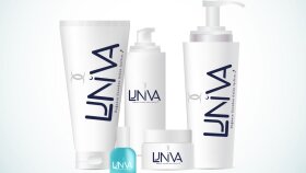 LUNIVA - Doğal kozmetik markası logo tasarımı
