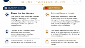 Seyahat Uygulaması Lokalizasyonu