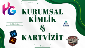 kurumsal kimlik ve kartvizit tasarımı yaparım