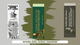 İsteğe Özel Kitap Ayracı Tasarımları