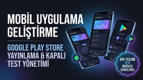 mobil uygulamanızı geliştirip playstore'da yayımlıyorum