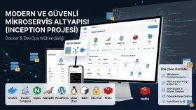 Docker Tabanlı İzole Mikroservis & Güvenli Sunucu Altyapı Kurulumu