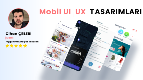 Profesyonel Mobil UI UX Tasarımlar