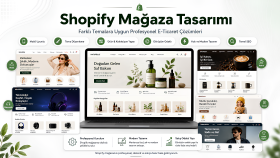 Shopify ile satışa hazır e-ticaret mağazanızı kurarım
