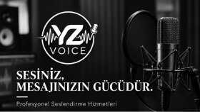  hızlı ve kaliteli bir şekilde seslendirme yaparım