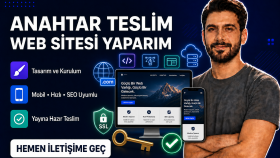 anahtar teslim web sitesi yapabilirim