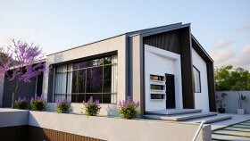 Fotorealistik Villa Dış Cephesi 
