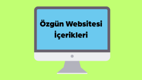 web siteniz için özgün içerikler üretebilirim