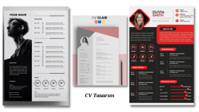 sizi iş alımında bir adım öne taşıyan cv tasarımları yaparım