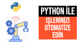 işlerinizi otomatize etmek için python otomasyonu yazarım